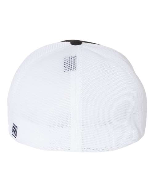 Richardson 172 Pulse Sportmesh R-Flex Cap #color_Black/ White Split