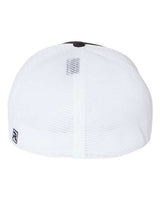 Richardson 172 Pulse Sportmesh R-Flex Cap #color_Black/ White Split