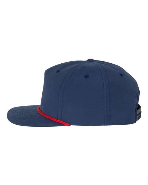 Richardson 256 Umpqua Snapback Cap #color_Navy/ Red
