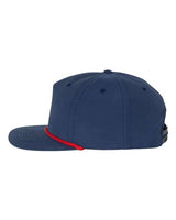 Richardson 256 Umpqua Snapback Cap #color_Navy/ Red