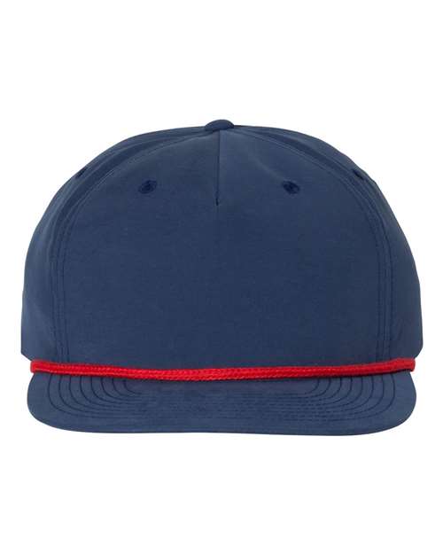 Richardson 256 Umpqua Snapback Cap #color_Navy/ Red