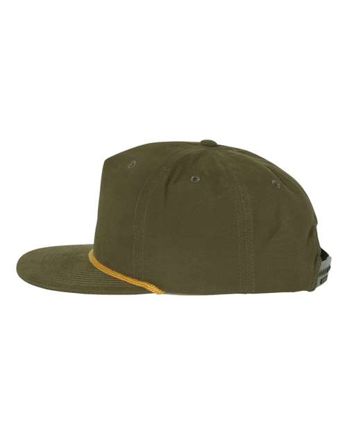 Richardson 256 Umpqua Snapback Cap #color_Loden/ Amber Gold