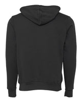 Bella + Canvas 3719 Unisex Sponge Fleece Pullover Hooded Sweatshirt #color_DTG DARK GREY