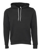 Bella + Canvas 3719 Unisex Sponge Fleece Pullover Hooded Sweatshirt #color_DTG DARK GREY