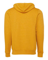 Bella + Canvas 3739 Unisex Poly-Cotton Fleece Full-Zip Hooded Sweatshirt #color_HEATHER MUSTARD