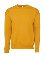 Bella + Canvas 3945 Unisex Drop Shoulder Fleece #color_HEATHER MUSTARD