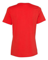 Bella + Canvas B6400 Ladies' Relaxed Jersey Short-Sleeve T-Shirt #color_POPPY
