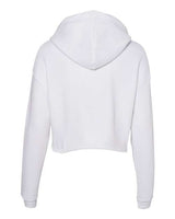 Bella + Canvas B7502 Ladies' Cropped Fleece Hoodie #color_WHITE