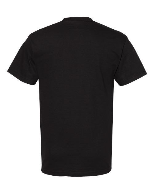 Alstyle AL1301 Adult 6.0 oz., 100% Cotton T-Shirt #color_BLACK
