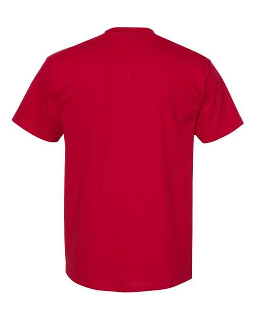 Alstyle AL1301 Adult 6.0 oz., 100% Cotton T-Shirt #color_CARDINAL