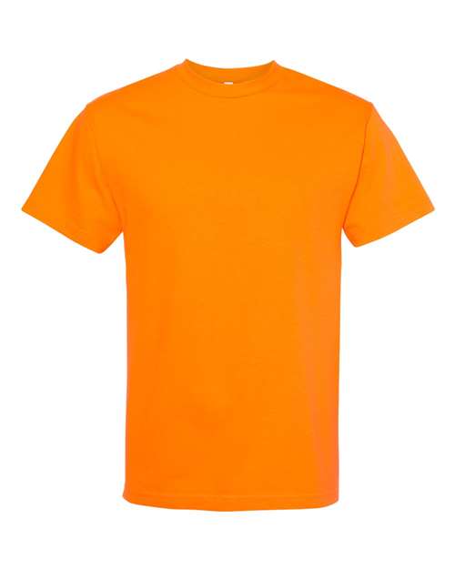 Alstyle AL1301 Adult 6.0 oz., 100% Cotton T-Shirt #color_ORANGE