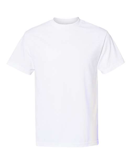 Alstyle AL1301 Adult 6.0 oz., 100% Cotton T-Shirt #color_WHITE