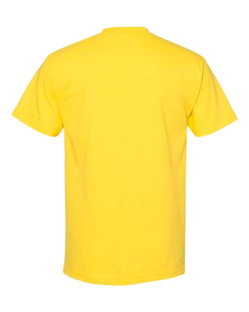 Alstyle AL1301 Adult 6.0 oz., 100% Cotton T-Shirt #color_YELLOW