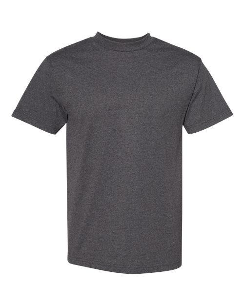 Alstyle AL1301 Adult 6.0 oz., 100% Cotton T-Shirt #color_CHARCOAL HEATHER