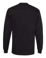 Alstyle AL1304 Adult 6.0 oz., 100% Cotton Long-Sleeve T-Shirt #color_BLACK