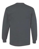Alstyle AL1304 Adult 6.0 oz., 100% Cotton Long-Sleeve T-Shirt #color_CHARCOAL