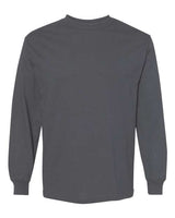 Alstyle AL1304 Adult 6.0 oz., 100% Cotton Long-Sleeve T-Shirt #color_CHARCOAL