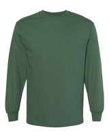 Alstyle AL1304 Adult 6.0 oz., 100% Cotton Long-Sleeve T-Shirt #color_FOREST GREEN