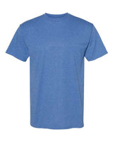 Alstyle AL1701 Adult 5.5 oz., 100% Soft Spun Cotton T-Shirt #color_ROYAL HEATHER