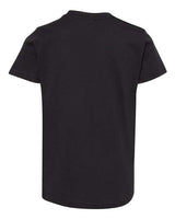 Bella + Canvas 3001Y Youth Jersey T-Shirt #color_VINTAGE BLACK