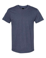 Hanes 4980 Unisex Nano-T T-Shirt #color_HEATHER NAVY