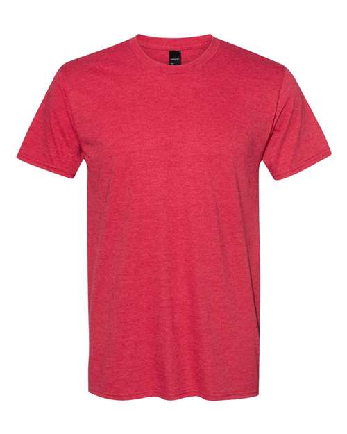 Hanes 4980 Unisex Nano-T T-Shirt #color_HEATHER RED