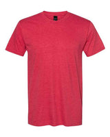 Hanes 4980 Unisex Nano-T T-Shirt #color_HEATHER RED