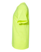 Hanes 5170 Unisex 50/50 T-Shirt #color_SAFETY GREEN