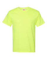Hanes 5170 Unisex 50/50 T-Shirt #color_SAFETY GREEN