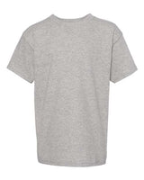 Hanes 5480 Youth Comfortsoft Cotton T-Shirt #color_OXFORD GRAY