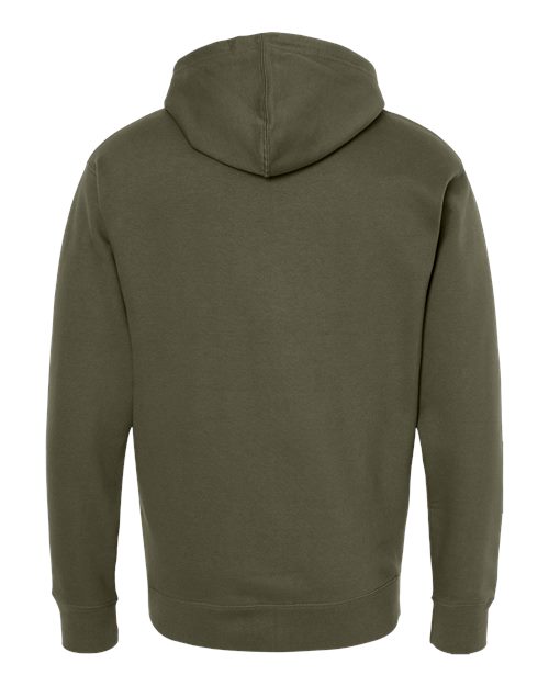 Independent Trading Co. SS4500Z Midweight Full-Zip Hooded Sweatshirt #color_Army