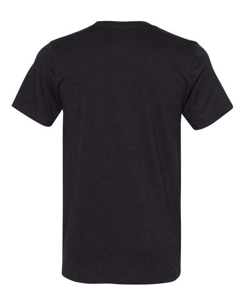 Bella + Canvas 3301C Unisex Sueded T-Shirt #color_BLACK HEATHER