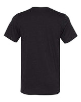 Bella + Canvas 3301C Unisex Sueded T-Shirt #color_BLACK HEATHER