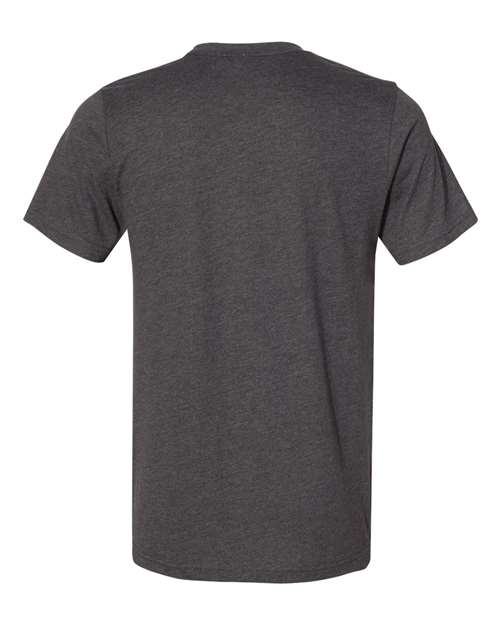 Bella + Canvas 3301C Unisex Sueded T-Shirt #color_DARK GRY HEATHER