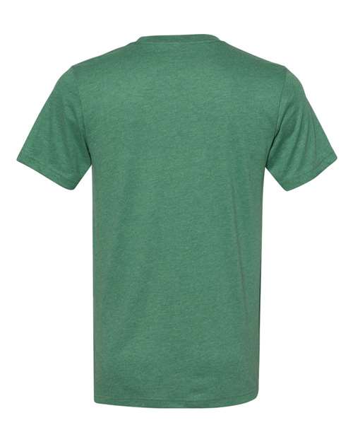 Bella + Canvas 3301C Unisex Sueded T-Shirt #color_HTHR GRASS GRN
