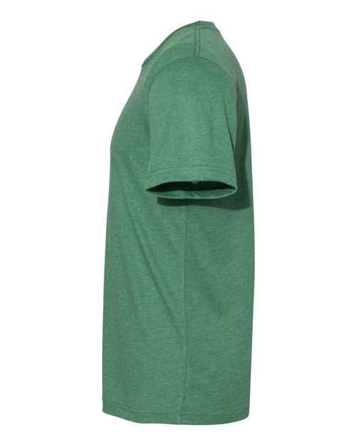 Bella + Canvas 3301C Unisex Sueded T-Shirt #color_HTHR GRASS GRN