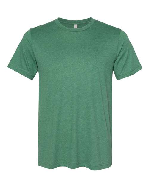 Bella + Canvas 3301C Unisex Sueded T-Shirt #color_HTHR GRASS GRN