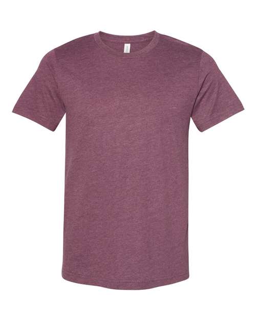 Bella + Canvas 3301C Unisex Sueded T-Shirt #color_HEATHER MAROON