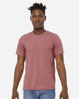 Bella + Canvas 3301C Unisex Sueded T-Shirt #color_HEATHER MAUVE