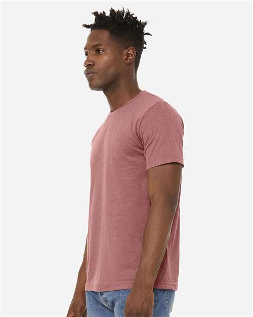 Bella + Canvas 3301C Unisex Sueded T-Shirt #color_HEATHER MAUVE