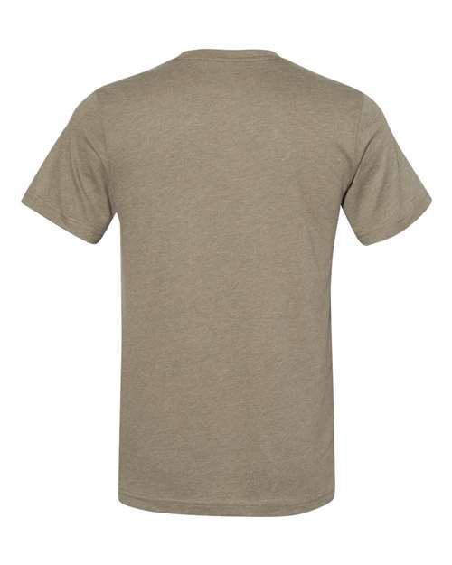 Bella + Canvas 3301C Unisex Sueded T-Shirt #color_HEATHER OLIVE