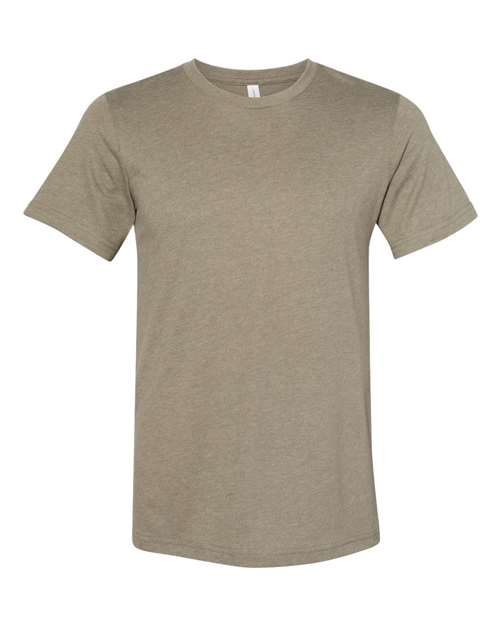Bella + Canvas 3301C Unisex Sueded T-Shirt #color_HEATHER OLIVE