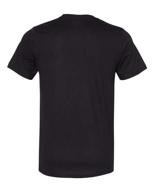 Bella + Canvas 3301C Unisex Sueded T-Shirt #color_SOLID BLK BLEND