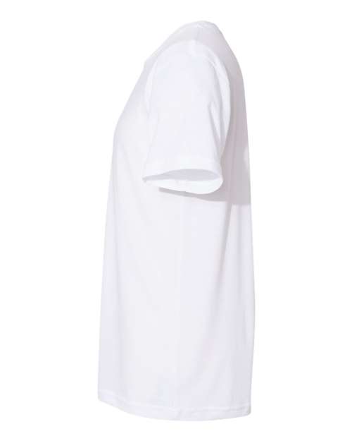 Bella + Canvas 3301C Unisex Sueded T-Shirt #color_SOLID WHT BLEND