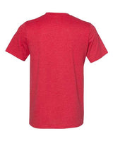 Bella + Canvas 3301C Unisex Sueded T-Shirt #color_HEATHER RED