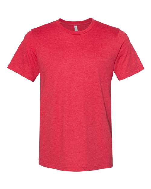 Bella + Canvas 3301C Unisex Sueded T-Shirt #color_HEATHER RED