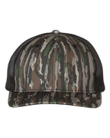Richardson 112P Printed Trucker Cap #color_Realtree Original/ Black