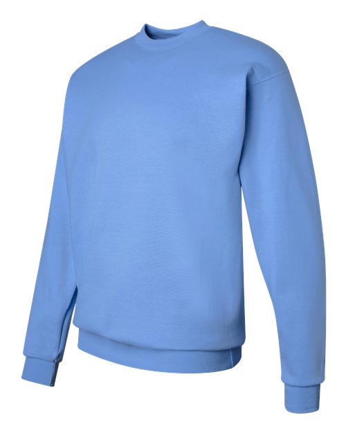 Hanes P1607 Unisex Ecosmart 50/50 Crewneck Sweatshirt #color_CAROLINA BLUE