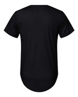 Bella + Canvas 3003C FWD Fashion Men's Curved Hem Short Sleeve T-Shirt #color_BLACK