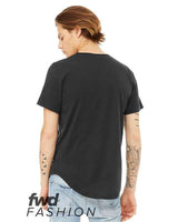 Bella + Canvas 3003C FWD Fashion Men's Curved Hem Short Sleeve T-Shirt #color_DARK GREY